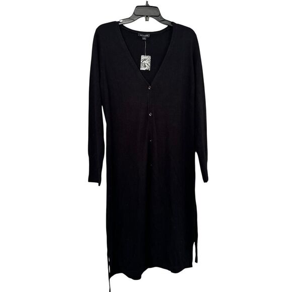 H by Halston Button Front Rib Cardigan - Size S - NWT - Picture 2 of 3